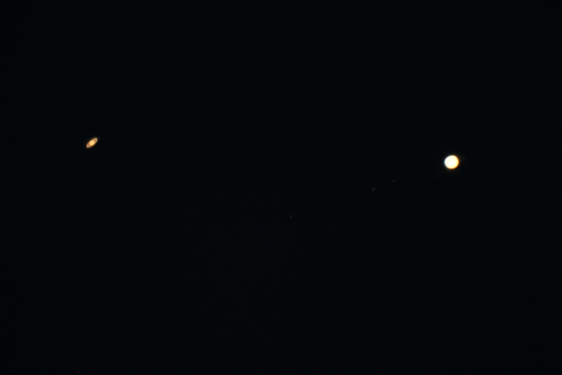 Jupiter and Saturn conjunction